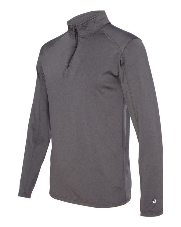 Badger 4280 - Poly/Spandex 1/4 Zip Lightweight Pullover