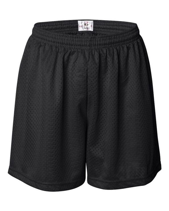 Badger 7216 - Ladies' 5'' Inseam Pro Mesh Shorts with Solid Liner