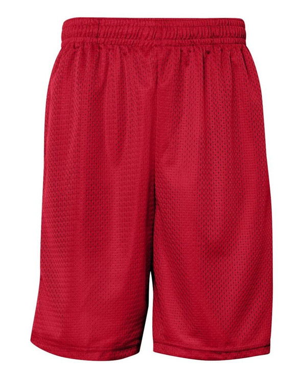 Badger 7219 - Short con bolsillo de malla con entrepierna de  9"