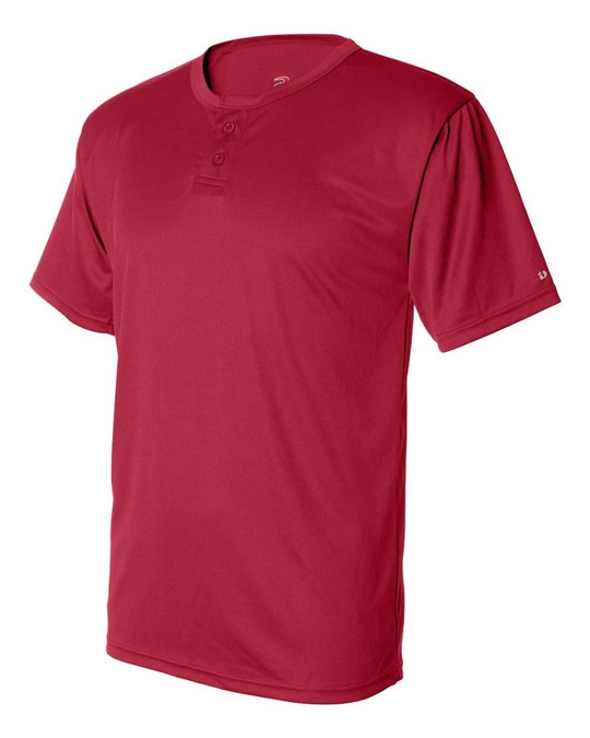 Badger 7930 - Henley de Béisbol B-Dry Core