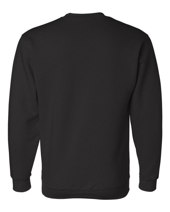 Bayside 1102 - Sudadera de cuello redondo fabricada en EE.UU.