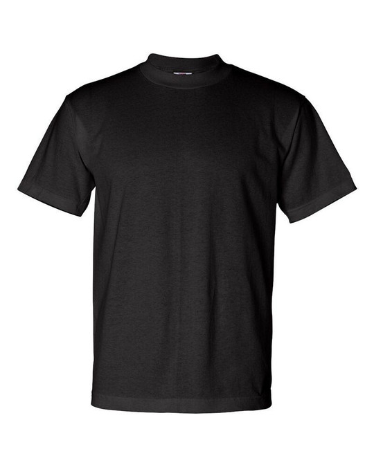 Bayside 1701 - Camiseta de manga corta USA-Made 50/50