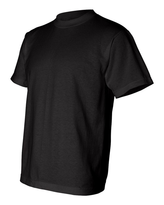 Bayside 1701 - Camiseta de manga corta USA-Made 50/50