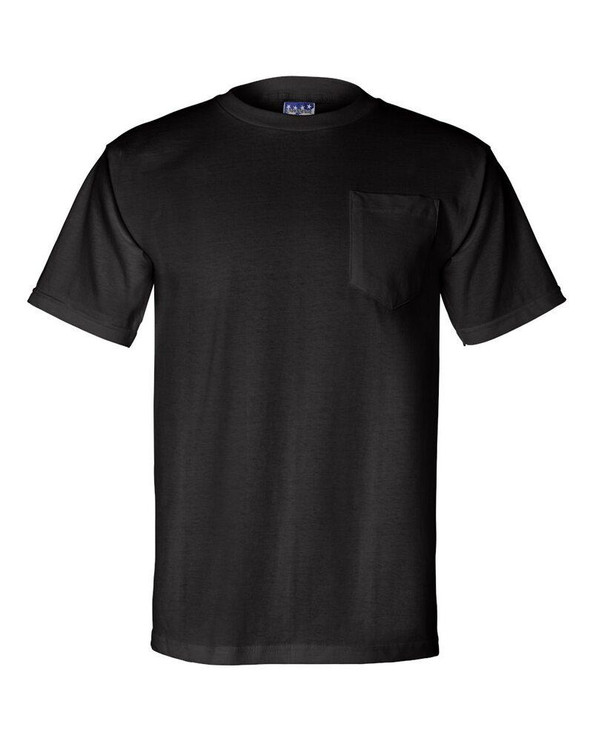 Bayside 3015 - Union-Made Short Sleeve T-Shirt with a Pocket