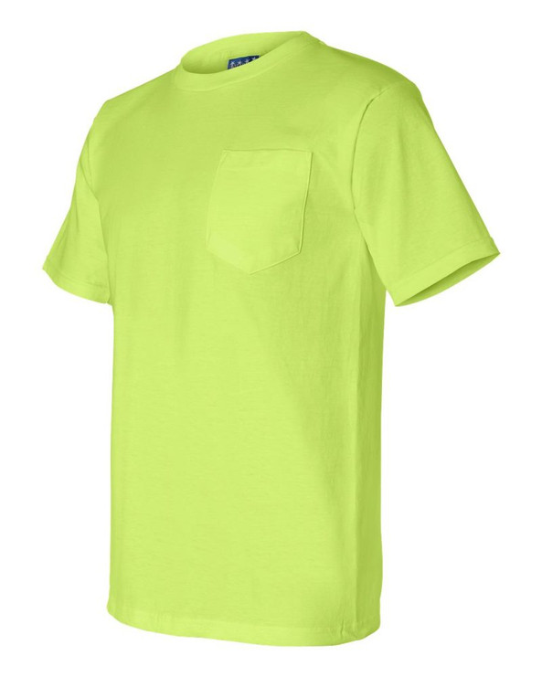Bayside 3015 - Union-Made Short Sleeve T-Shirt with a Pocket
