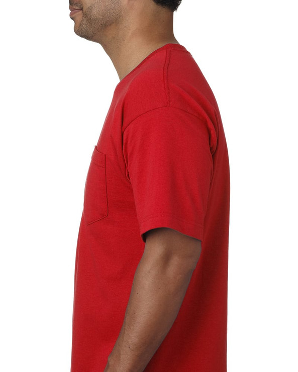 Bayside 5070 - USA-Made Short Sleeve T-Shirt With a Pocket
