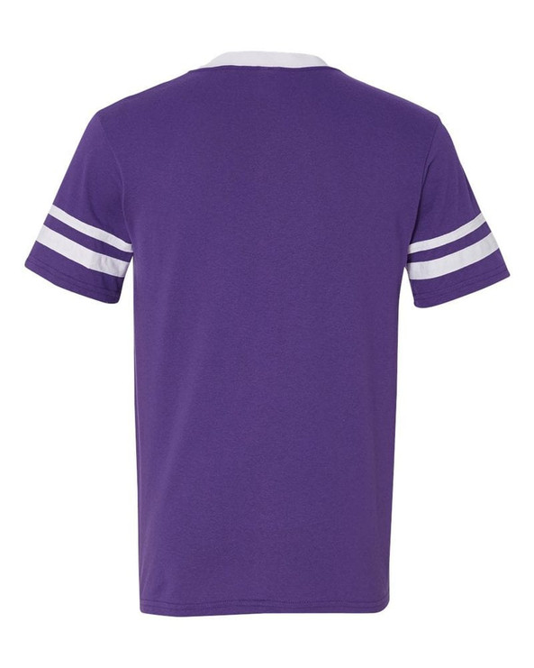Augusta Sportswear 360 - V-Neck Jersey with Striped Sleeves