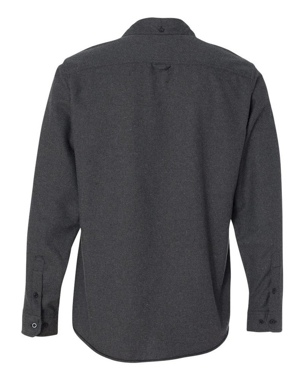Burnside B8200 - Camisa de franela de manga larga