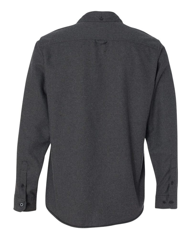 Burnside B8200 - Camisa de franela de manga larga