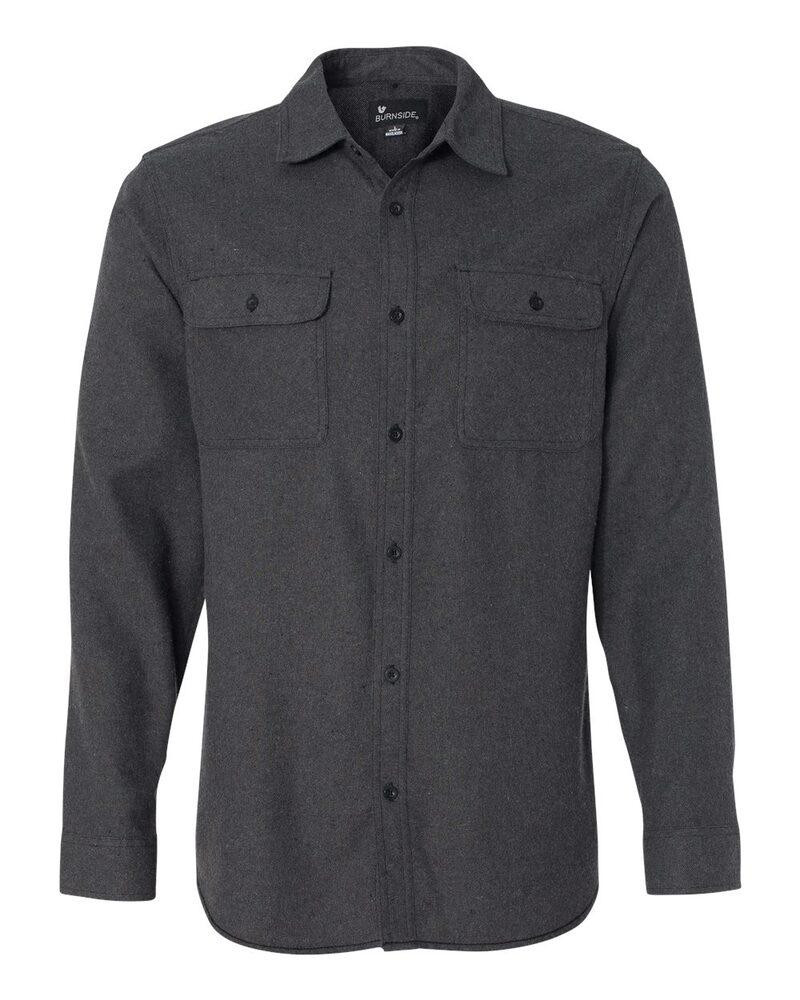 Burnside B8200 - Camisa de franela de manga larga