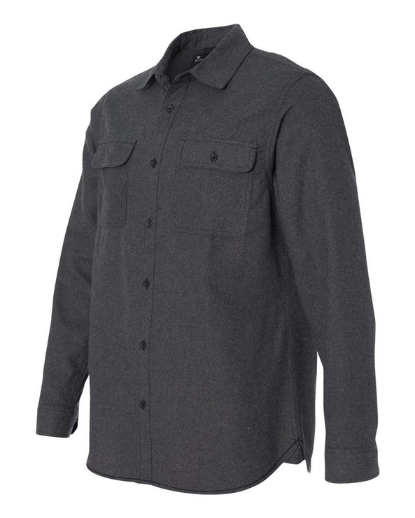 Burnside B8200 - Camisa de franela de manga larga