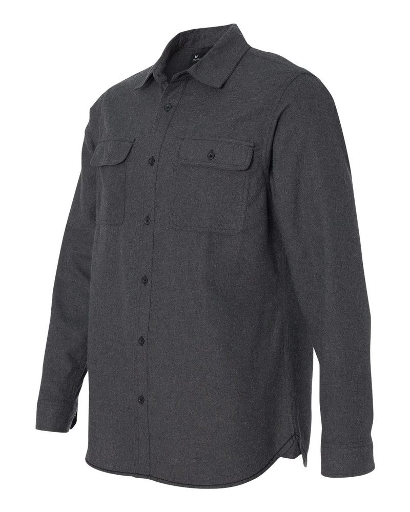 Burnside B8200 - Camisa de franela de manga larga