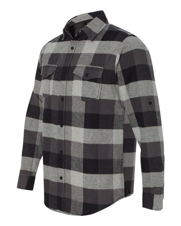 Burnside B8210 - Yarn-Dyed Long Sleeve Flannel Shirt