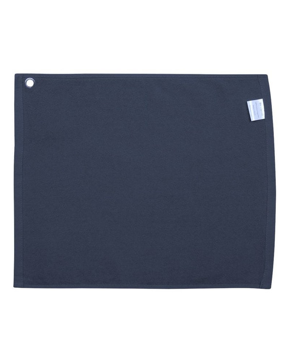 Carmel Towel Company C1518GH - Toalla de terciopelo con dobladillo, ojal en la esquina y gancho