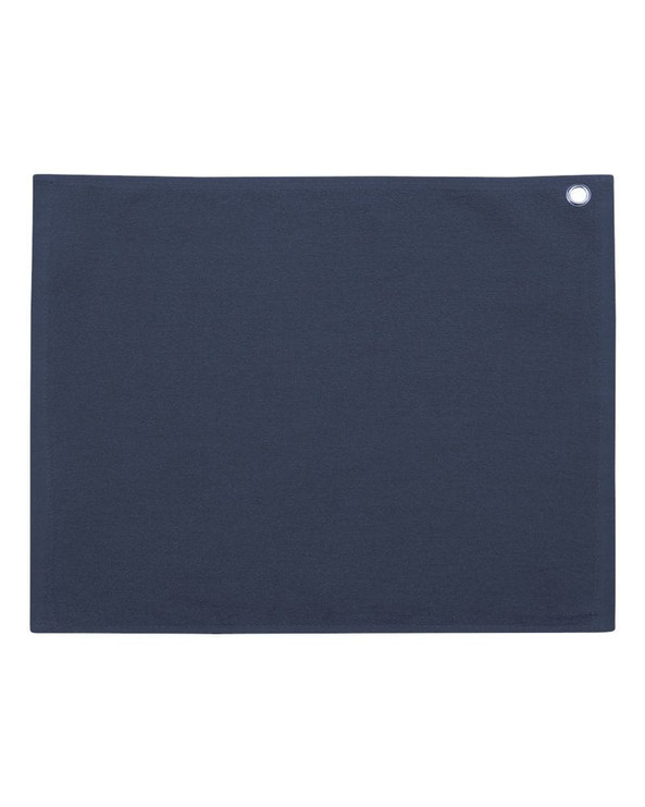 Carmel Towel Company C1518GH - Toalla de terciopelo con dobladillo, ojal en la esquina y gancho