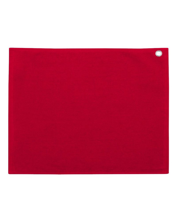 Carmel Towel Company C1518GH - Toalla de terciopelo con dobladillo, ojal en la esquina y gancho