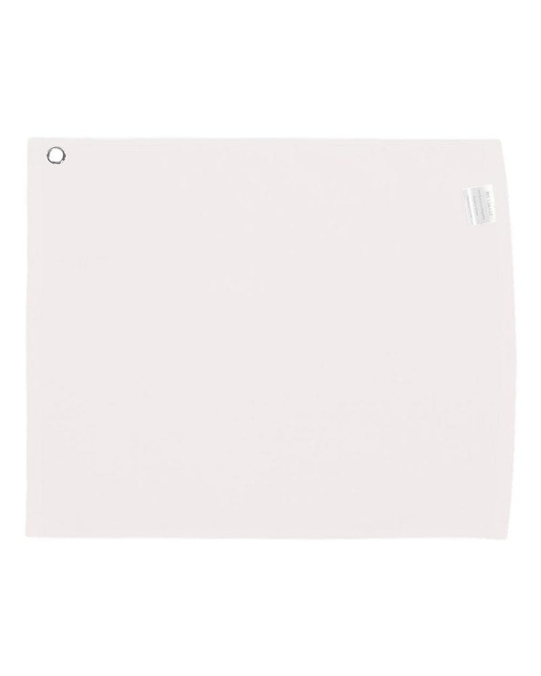 Carmel Towel Company C1518GH - Toalla de terciopelo con dobladillo, ojal en la esquina y gancho