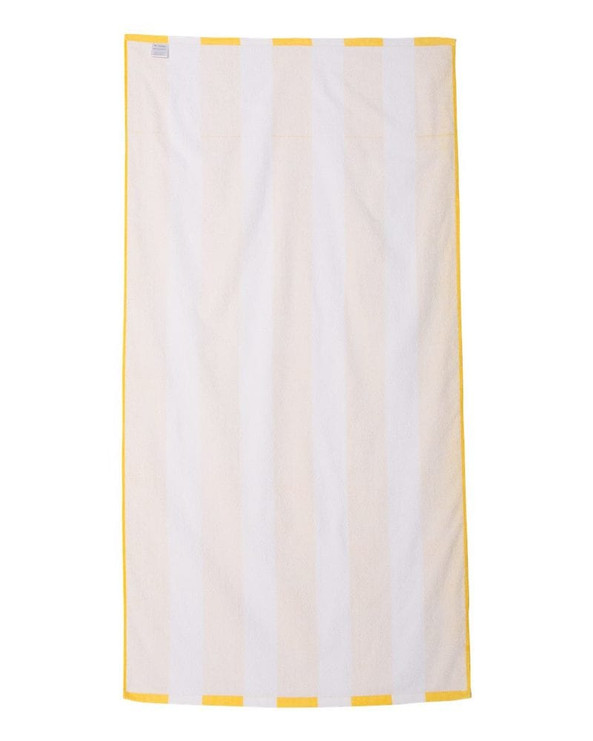 Carmel Towel Company C3060S - Toalla de playa de terciopelo Cabana Stripe