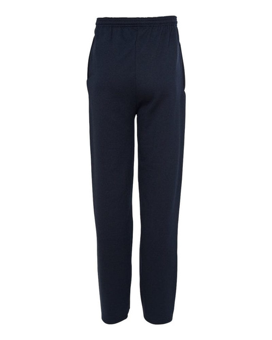 Champion P800 - Pantalones de chándal ecológicos con bolsillos y bajos abiertos