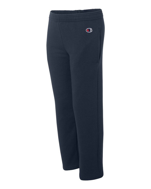 Champion P890 - Eco Youth Pantalones de chándal con bajos abiertos y bolsillos