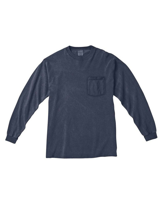 Comfort Colors 4410 - Remera de manga larga con bolsillo