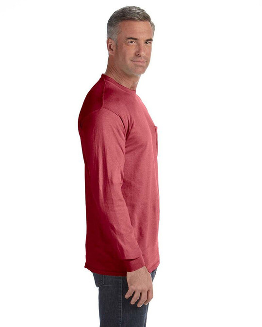 Comfort Colors 4410 - Remera de manga larga con bolsillo