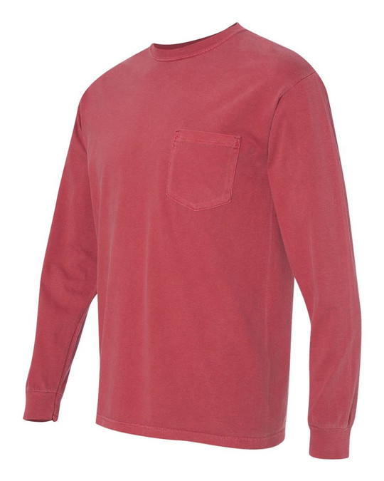 Comfort Colors 4410 - Remera de manga larga con bolsillo
