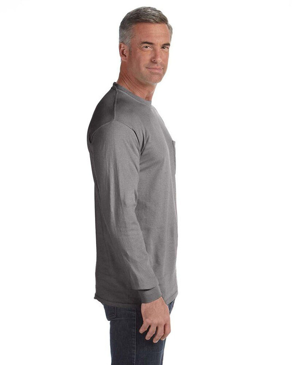 Comfort Colors 4410 - Remera de manga larga con bolsillo