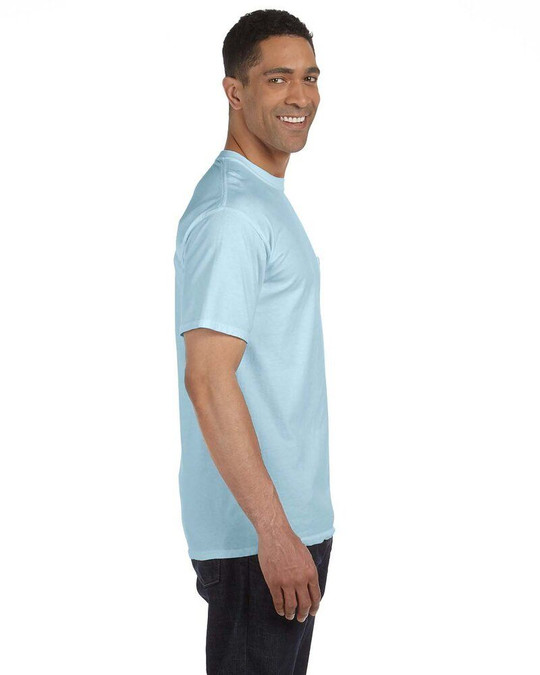 Comfort Colors 6030 - Chemise à manches courtes avec poche, teintée dans la masse