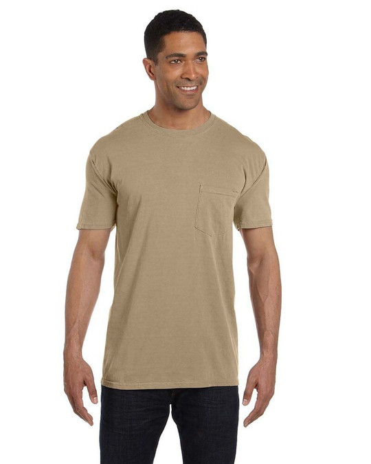 Comfort Colors 6030 - Remera Manga corta Garment Dyed con bolsillo