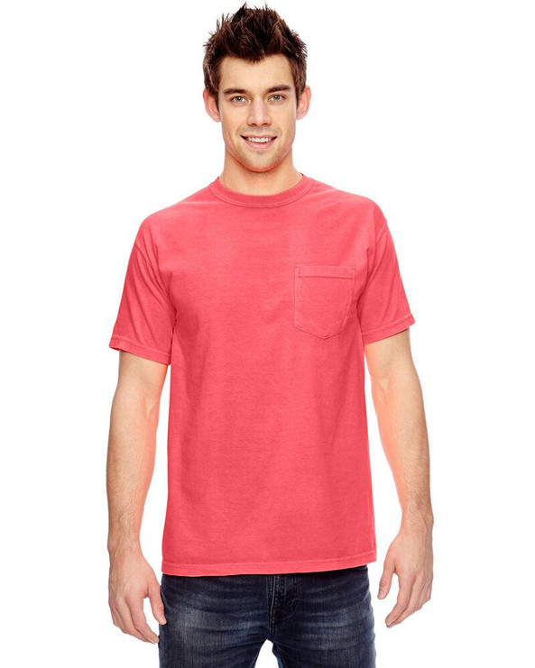 Comfort Colors 6030 - Garment Dyed Short Sleeve Shirt with a Pocket