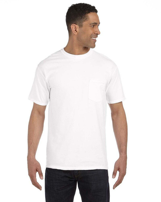 Comfort Colors 6030 - Chemise à manches courtes avec poche, teintée dans la masse