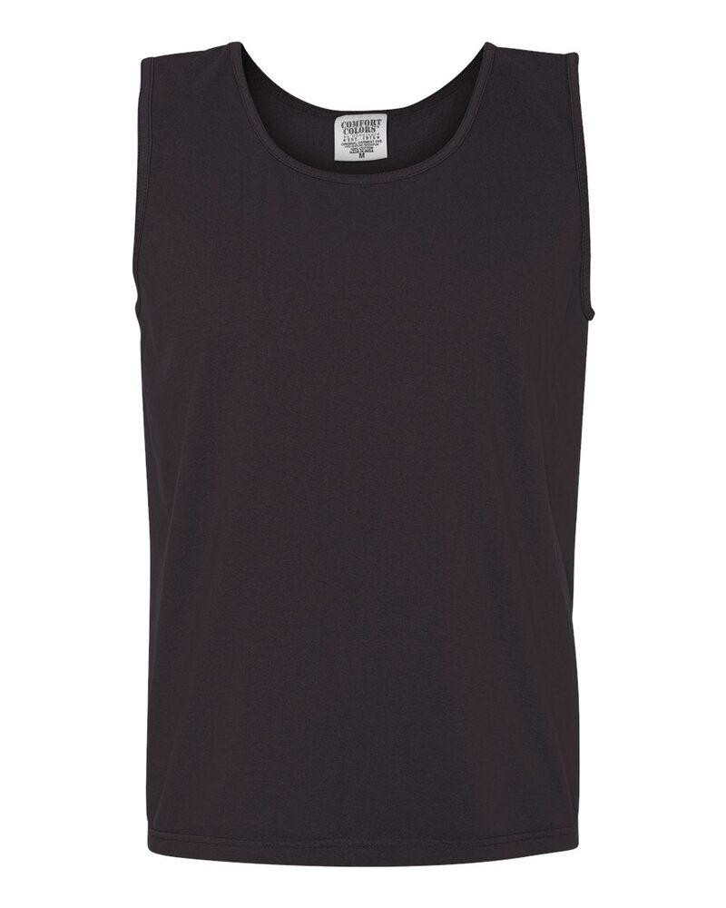 Comfort Colors 9360 - Garment Dyed Tank Top - Black | Needen USA
