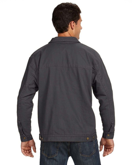 Dri Duck 5028 - Chaqueta de tela Maverick Boulder con forro de manta