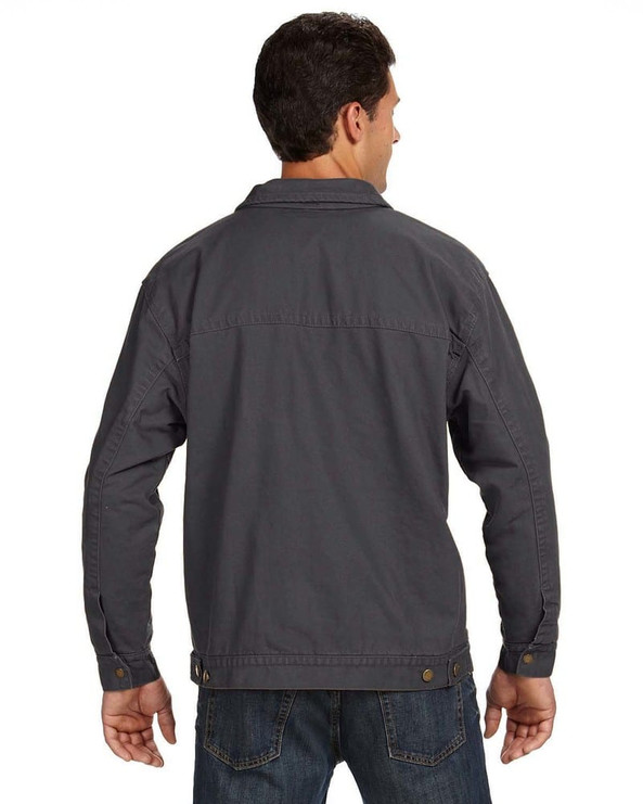 Dri Duck 5028 - Chaqueta de tela Maverick Boulder con forro de manta