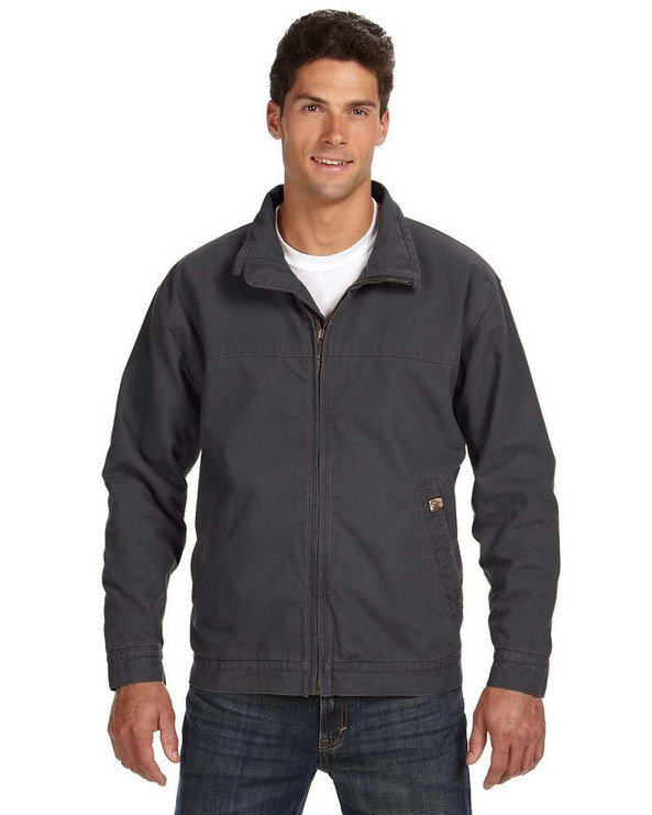Dri Duck 5028 - Chaqueta de tela Maverick Boulder con forro de manta
