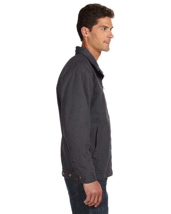 Dri Duck 5028 - Chaqueta de tela Maverick Boulder con forro de manta