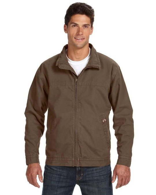 Dri Duck 5028 - Chaqueta de tela Maverick Boulder con forro de manta