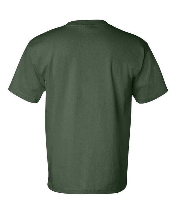 Bayside 7100 - USA-Made Short Sleeve T-Shirt with a Pocket