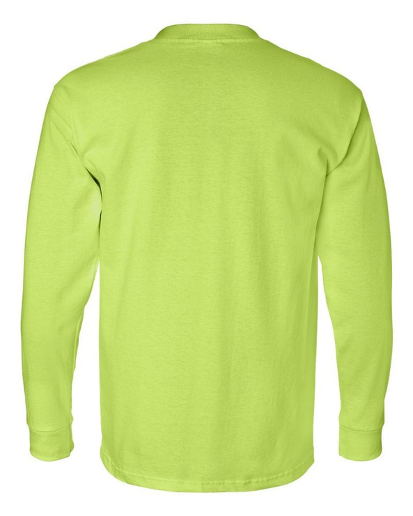 Bayside 8100 - USA-Made Long Sleeve T-Shirt with a Pocket