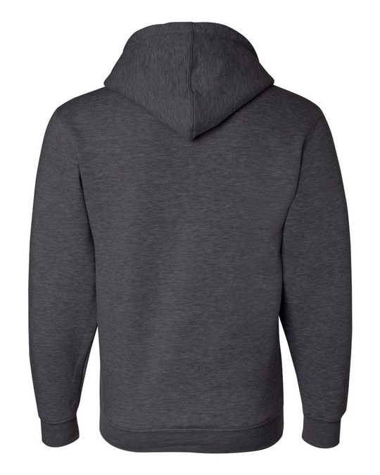 Bayside 900 - Sudadera con capucha y cremallera completa USA-Made