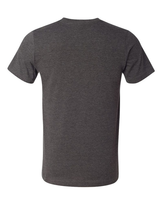Bella+Canvas 3001USA - Remera unisex de manga corta con cuello redondo hecho en Usa