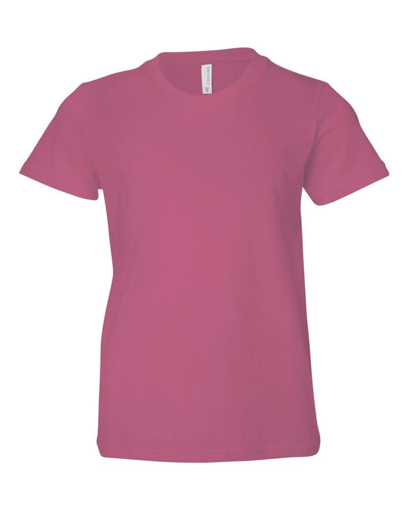 Bella+Canvas 3001Y - Youth Short Sleeve Crewneck Jersey T-Shirt