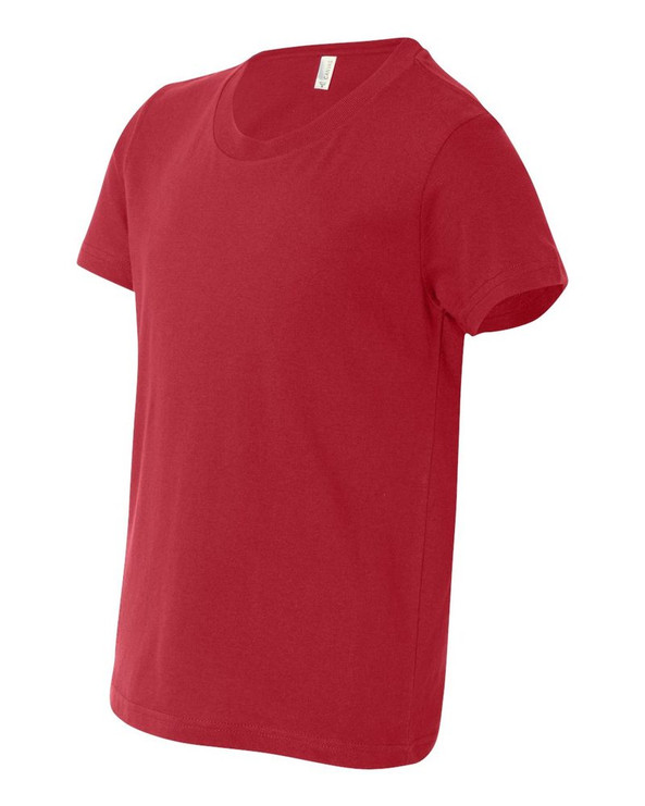 Bella+Canvas 3001Y - Youth Short Sleeve Crewneck Jersey T-Shirt