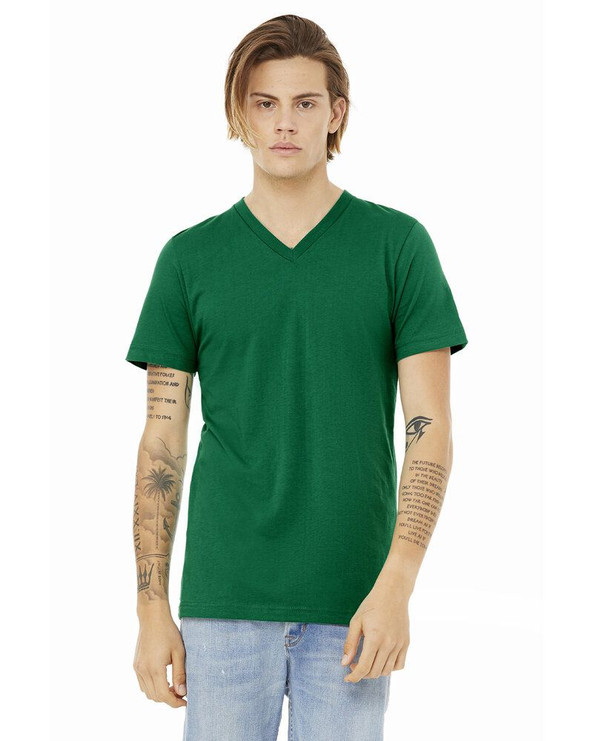 Bella+Canvas 3005 - Remera Unisex jersey con cuello en V de manga corta