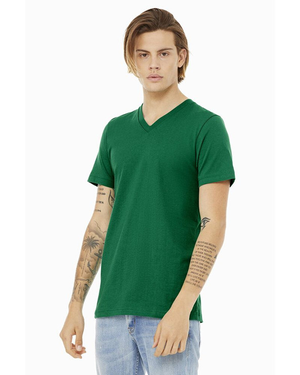 Bella+Canvas 3005 - Remera Unisex jersey con cuello en V de manga corta
