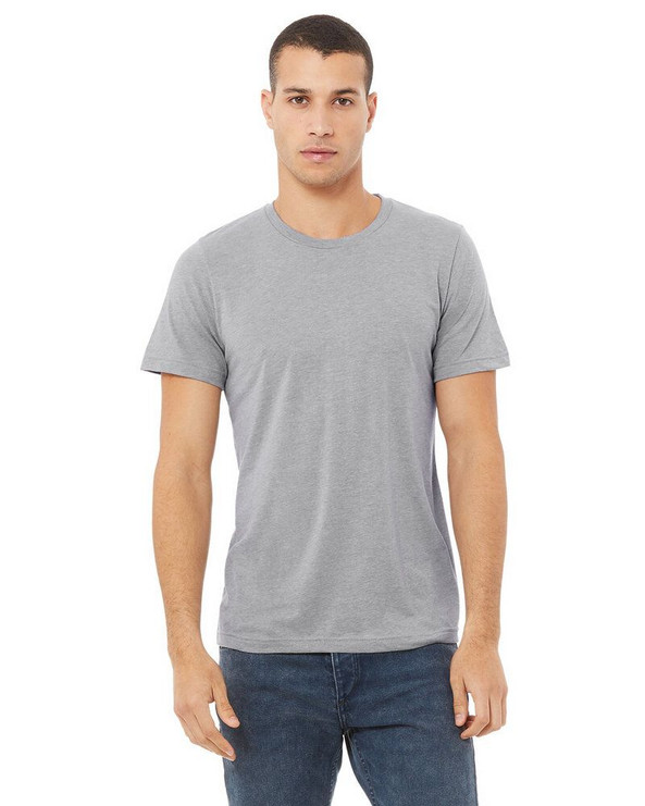 Bella+Canvas 3413 - Remera Unisex de tres materiales manga corta