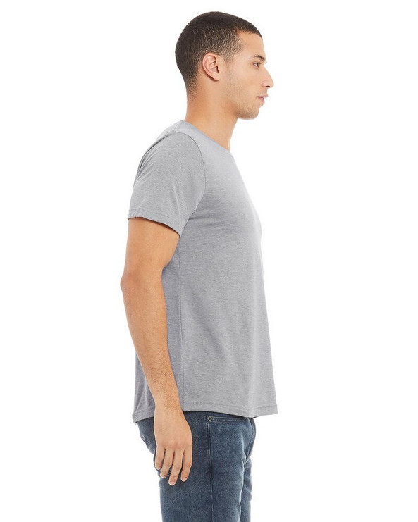 Bella+Canvas 3413 - Remera Unisex de tres materiales manga corta