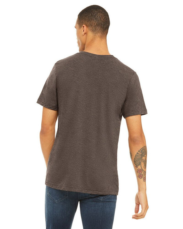 Bella+Canvas 3413 - Remera Unisex de tres materiales manga corta