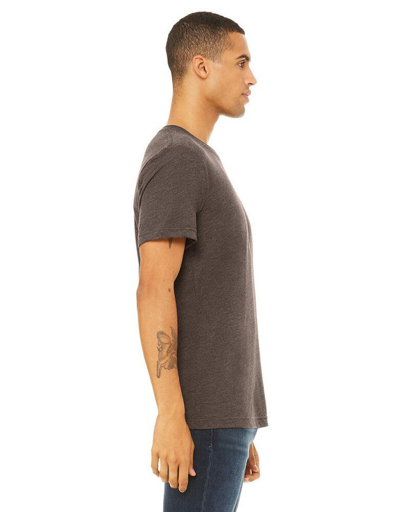Bella+Canvas 3413 - Remera Unisex de tres materiales manga corta